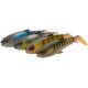 Savage Gear Craft Cannibal Shad 8.5cm 7g 4pk Clear Water Mix 